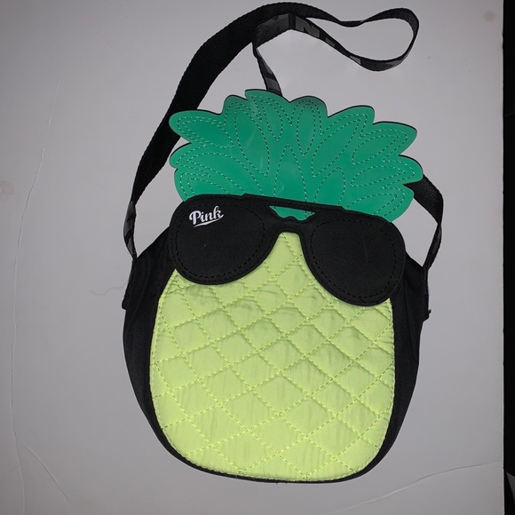PINK Victoria’s Secret Pineapple 🍍 Insulated Bag - Picture 2 of 5